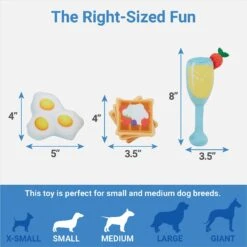 Frisco Brunch Breakfast In Bed Hide & Seek Puzzle Plush Squeaky Dog Toy 8 Frisco Brunch Breakfast In Bed Hide & Seek Puzzle Plush Squeaky Dog Toy -Chewy 297282 PT2. AC SS1800 V1643916715