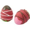 Frisco Valentine Chocolate Covered Strawberries Latex Squeaky Dog Toy -Chewy 298923 MAIN. AC SS1800 V1637693910