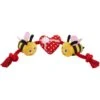 Frisco Valentine Bee Mine Plush With Rope Squeaky Dog Toy 1 Frisco Valentine Bee Mine Plush With Rope Squeaky Dog Toy -Chewy 298937 MAIN. AC SS1800 V1637693744