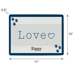 Frisco Love Cutout Personalized Dog & Cat Placemat 9 Frisco Love Cutout Personalized Dog & Cat Placemat -Chewy 299558 PT3. AC SS1800 V1636120435