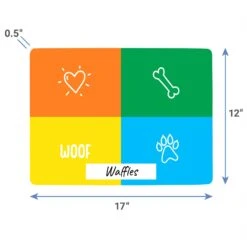 Frisco Woof Personalized Dog & Cat Placemat 9 Frisco Woof Personalized Dog & Cat Placemat -Chewy 299560 PT3. AC SS1800 V1636120375