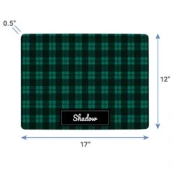 Frisco Plaid Personalized Dog & Cat Placemat 10 Frisco Plaid Personalized Dog & Cat Placemat -Chewy 299564 PT3. AC SS1800 V1636120294