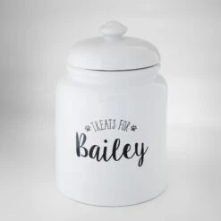 Frisco Ceramic "Treats For" Personalized Treat Jar, 13 Cup, 104oz 11 Frisco Ceramic "Treats For" Personalized Treat Jar, 13 Cup, 104oz -Chewy 301185 PT3. AC SS1800 V1630731988