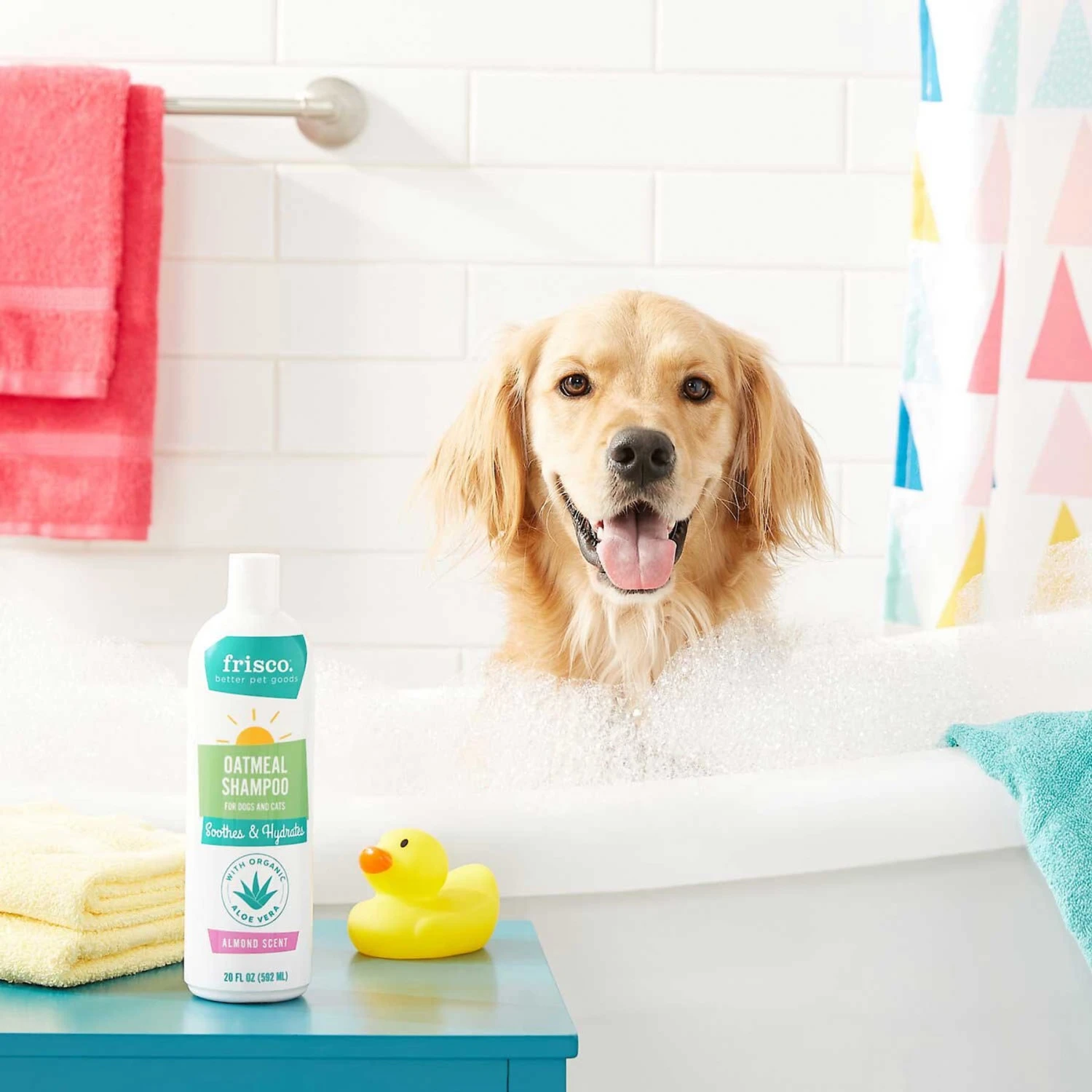 Frisco Aloe Hydrating Dog & Cat Spray, Sweet Nectar Scent & Frisco Oatmeal Dog & Cat Shampoo, Almond Scent 10 Frisco Aloe Hydrating Dog & Cat Spray, Sweet Nectar Scent & Frisco Oatmeal Dog & Cat Shampoo, Almond Scent - Image 8