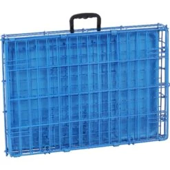 Frisco Two Door Top Load Plastic Dog & Cat Kennel & Frisco Fold & Carry Single Door Collapsible Wire Dog Crate, Pink -Chewy 303656 PT7. AC SS1800 V1623085646