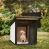 Frisco Modern Wooden Outdoor Dog House, White 2 Frisco Modern Wooden Outdoor Dog House, White -Chewy 304038 MAIN. AC SS1800 V1641480742