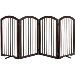 Frisco Arch 4-Panel Solid Wood Dog Gate 8 Frisco Arch 4-Panel Solid Wood Dog Gate -Chewy 305152 PT2. AC SS1800 V1639669041