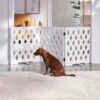 Frisco Deco Diamond Shape 3-Panel Dog Gate 1 Frisco Deco Diamond Shape 3-Panel Dog Gate -Chewy 305154 MAIN. AC SS1800 V1639669131