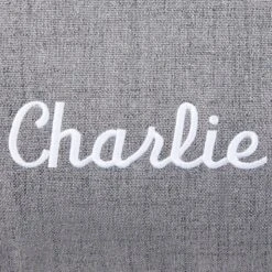 Frisco Personalized Knife Edge Bed, Dark Grey Linen, Large 8 Frisco Personalized Knife Edge Bed, Dark Grey Linen, Large -Chewy 311762 PT3. AC SS1800 V1630593996