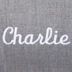 Frisco Personalized Knife Edge Bed, Dark Grey Linen, X-Large 8 Frisco Personalized Knife Edge Bed, Dark Grey Linen, X-Large -Chewy 311764 PT3. AC SS1800 V1630594000