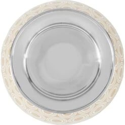 Frisco Circle Design Stainless Steel Dog & Cat Bowl -Chewy 311969 PT3. AC SS1800 V1642542494