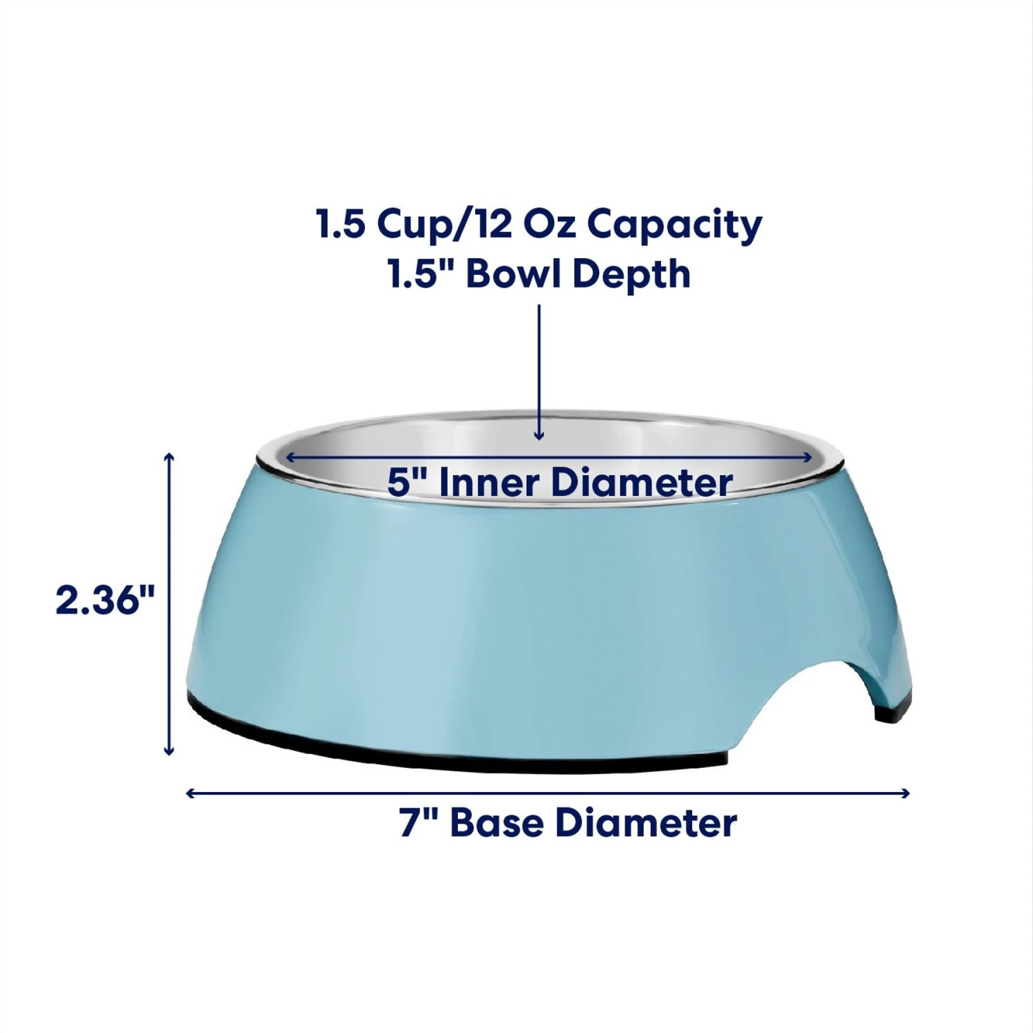Frisco Coral Design Stainless Steel Dog & Cat Bowl 4 Frisco Coral Design Stainless Steel Dog & Cat Bowl - Image 2