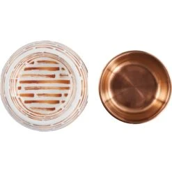 Frisco Copper Print Design Stainless Steel Dog & Cat Bowl 14 Frisco Copper Print Design Stainless Steel Dog & Cat Bowl -Chewy 311975 PT4. AC SS1800 V1643391116