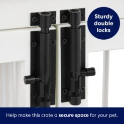 Frisco "Roma" Dog Crate Credenza & Mat 13 Frisco "Roma" Dog Crate Credenza & Mat -Chewy 315189 PT6. AC SS1800 V1634154899