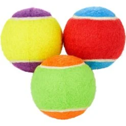 Frisco Fetch Squeaking Colorful Tennis Ball Dog Toy & Playology Scented Dual Layer Bone Dog Toy -Chewy 319022 PT1. AC SS1800 V1630554110