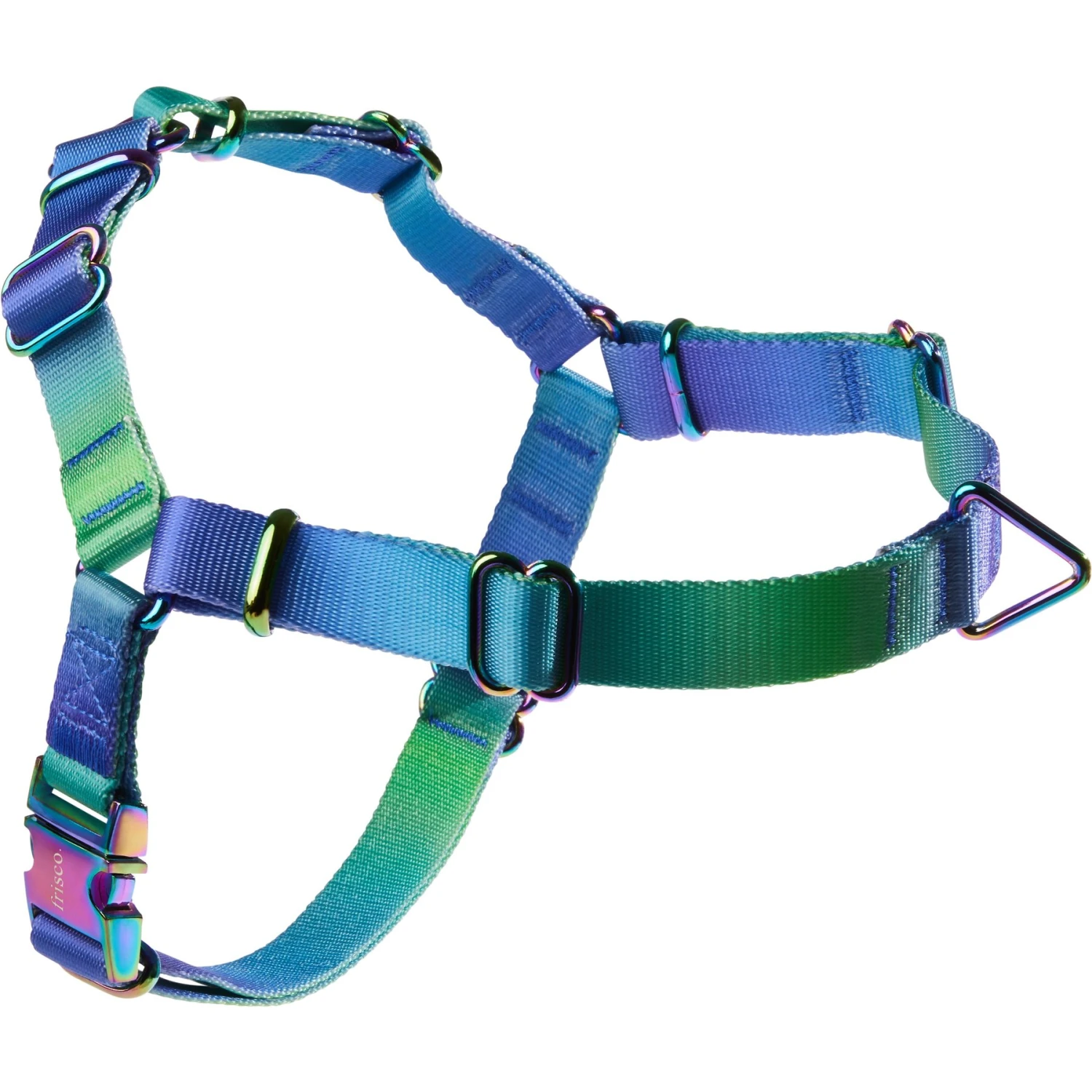 Frisco Green Ombre Style Dog Harness 3 Frisco Green Ombre Style Dog Harness