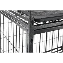 Frisco Ultimate Lightweight Heavy Duty Foldable & Stackable Steel Metal Single Door Dog Crate -Chewy 326416 PT6. AC SS1800 V1646859905