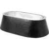 Frisco Long Eared Breed Stainless Steel Dog Bowl, Black, 2 Cup 1 Frisco Long Eared Breed Stainless Steel Dog Bowl, Black, 2 Cup -Chewy 331530 MAIN. AC SS1800 V1657656874