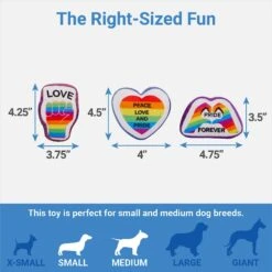 Frisco Pride Rainbow Hide & Seek Puzzle Plush Squeaky Dog Toy 8 Frisco Pride Rainbow Hide & Seek Puzzle Plush Squeaky Dog Toy -Chewy 331673 PT2. AC SS1800 V1649785282