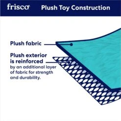 Frisco Halloween Bad Witch Round Plush Squeaky Dog Toy -Chewy 344006 PT7. AC SS1800 V1689877575