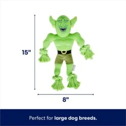 Frisco Halloween Goblin Plush With Rope Squeaky Dog Toy 8 Frisco Halloween Goblin Plush With Rope Squeaky Dog Toy -Chewy 344132 PT1. AC SS1800 V1689878853