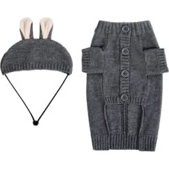 Frisco Bunny Hooded Dog & Cat Sweater 13 Frisco Bunny Hooded Dog & Cat Sweater -Chewy 353571 PT5. AC SS1800 V1659727074