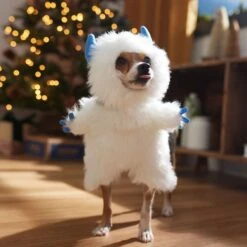 Frisco Front Walking Abominable Snowman Dog & Cat Costume -Chewy 358037 PT7. AC SS1800 V1661797473