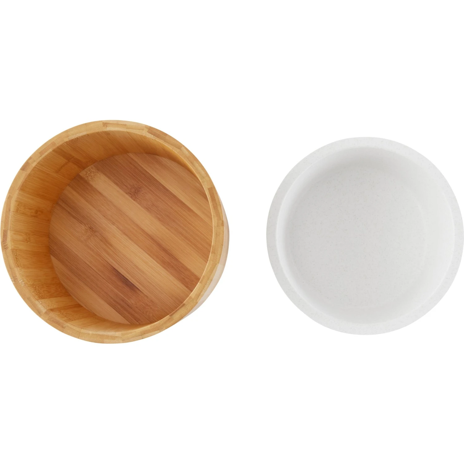 Frisco Elevated Non-Skid Bamboo Melamine Dog Bowl With Bamboo Stand 5 Frisco Elevated Non-Skid Bamboo Melamine Dog Bowl With Bamboo Stand - Image 3
