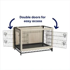Frisco Easy Set-Up Wood Furniture Style Dog Crates -Chewy 363840 PT4. AC SS1800 V1685459485