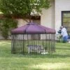 Frisco Outdoor Galvanized Steel 8-Panel Configurable Gate And Playpen With Oxford Roof -Chewy 507086 MAIN. AC SS1800 V1668631337