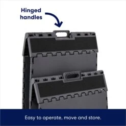 Frisco Foldable Cat & Dog Plastic Stairs, Grey 9 Frisco Foldable Cat & Dog Plastic Stairs, Grey -Chewy 540726 PT2. AC SS1800 V1677161122