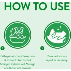 TropiClean Lime & Cocoa Butter Deshedding Dog Conditioner & Frisco Shedding Blade Dog Brush, One Size 13 TropiClean Lime & Cocoa Butter Deshedding Dog Conditioner & Frisco Shedding Blade Dog Brush, One Size -Chewy 575070 PT3. AC SS1800 V1657660393