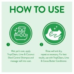 TropiClean Lime & Coconut Deshedding Dog Shampoo & Frisco Shedding Rake Dog & Cat Brush 14 TropiClean Lime & Coconut Deshedding Dog Shampoo & Frisco Shedding Rake Dog & Cat Brush -Chewy 575102 PT4. AC SS1800 V1657660396