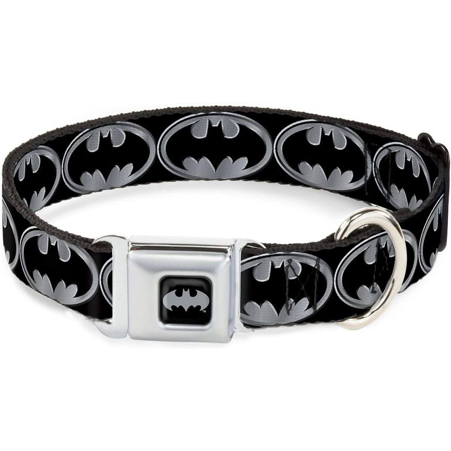 Frisco Bat Wings Dog & Cat Costume & Buckle-Down Batman Shield Polyester Dog Collar 8 Frisco Bat Wings Dog & Cat Costume & Buckle-Down Batman Shield Polyester Dog Collar - Image 6