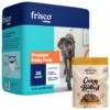 Frisco Premium Giant Dog Training & Potty Pads & American Journey Peanut Butter Recipe Grain-Free Oven Baked Crunchy Biscuit Dog Treats 2 Frisco Premium Giant Dog Training & Potty Pads & American Journey Peanut Butter Recipe Grain-Free Oven Baked Crunchy Biscuit Dog Treats -Chewy 678502 MAIN. AC SS1800 V1681306585