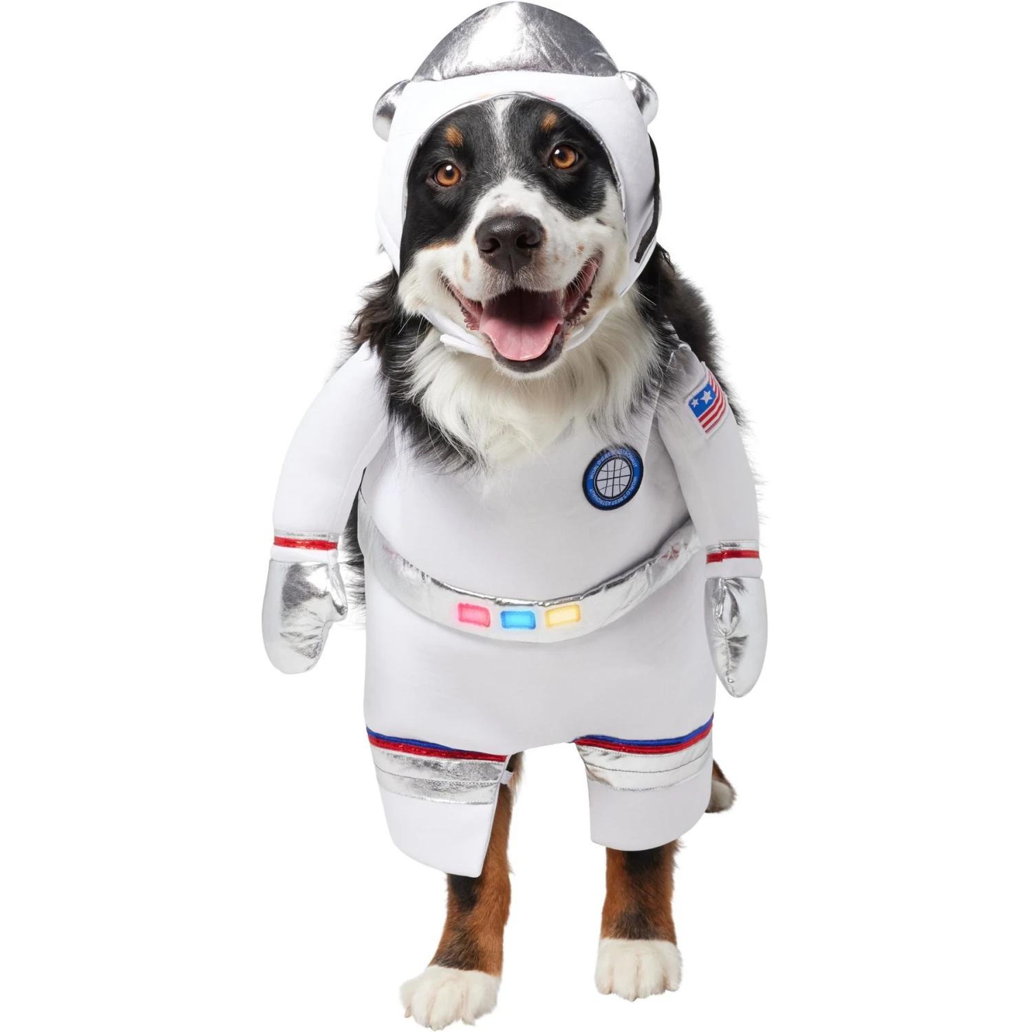 Frisco Front Walking LED Astronaut Dog & Cat Costume 3 Frisco Front Walking LED Astronaut Dog & Cat Costume