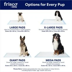 Frisco Mega Non-Skid Ultra Premium Dog Training & Potty Pads -Chewy 793822 PT3. AC SS1800 V1683033861