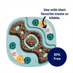 Frisco Interactive Dog & Cat Slow Feeder Bowl -Chewy 807414 PT4. AC SS1800 V1696254614