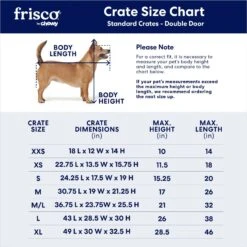 Frisco Fold & Carry Double Door Collapsible Wire Dog Crate 11 Frisco Fold & Carry Double Door Collapsible Wire Dog Crate -Chewy 88789 PT2. AC SS1800 V1667228179