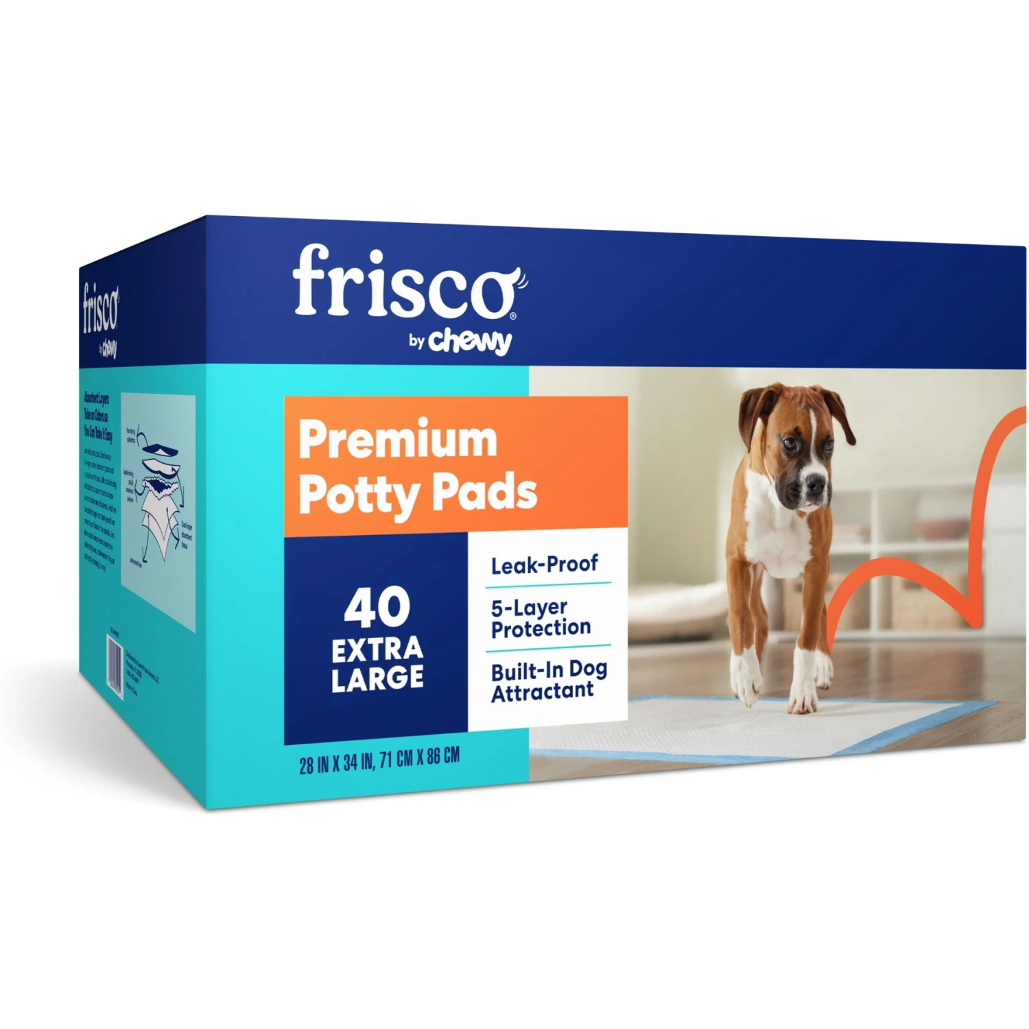 Frisco Premium Extra Large Dog Training & Potty Pads 3 Frisco Premium Extra Large Dog Training & Potty Pads