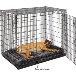 Frisco Heavy Duty Single Door Wire Dog Crate & MidWest Quiet Time Fleece Dog Crate Mat 19 Frisco Heavy Duty Single Door Wire Dog Crate & MidWest Quiet Time Fleece Dog Crate Mat -Chewy 933510 PT8. AC SS1800 V1692303357