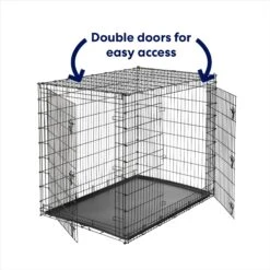 Frisco XX-Large Heavy Duty Double Door Wire Dog Crate, 54 Inch 12 Frisco XX-Large Heavy Duty Double Door Wire Dog Crate, 54 Inch -Chewy 97489 PT3. AC SS1800 V1667228484