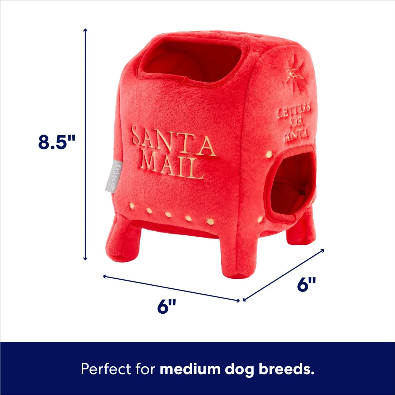 Frisco Holiday Hot Cocoa Hide & Seek Puzzle Plush Squeaky Dog Toy & Frisco Holiday North Pole Mailbox Hide & Seek Puzzle Plush Squeaky Dog Toy 8 Frisco Holiday Hot Cocoa Hide & Seek Puzzle Plush Squeaky Dog Toy & Frisco Holiday North Pole Mailbox Hide & Seek Puzzle Plush Squeaky Dog Toy - Image 6