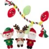 Frisco Holiday Santa's Helpers Plush Squeaky Dog Toy, 3 Count & Frisco Holiday Lights Plush With Rope Squeaky Dog Toy 2 Frisco Holiday Santa's Helpers Plush Squeaky Dog Toy, 3 Count & Frisco Holiday Lights Plush With Rope Squeaky Dog Toy -Chewy 986206 MAIN. AC SS1800 V1698258117