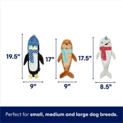 Frisco Holiday Ho Ho Ho Fetch Squeaky Tennis Ball Dog Toy & Frisco Holiday Arctic Friends Stuffing-Free Skinny Plush Squeaky Dog Toy 17 Frisco Holiday Ho Ho Ho Fetch Squeaky Tennis Ball Dog Toy & Frisco Holiday Arctic Friends Stuffing-Free Skinny Plush Squeaky Dog Toy -Chewy 986310 PT6. AC SS1800 V1698258464